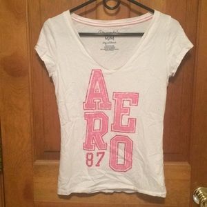 Aéropostale Lace Glittery Top